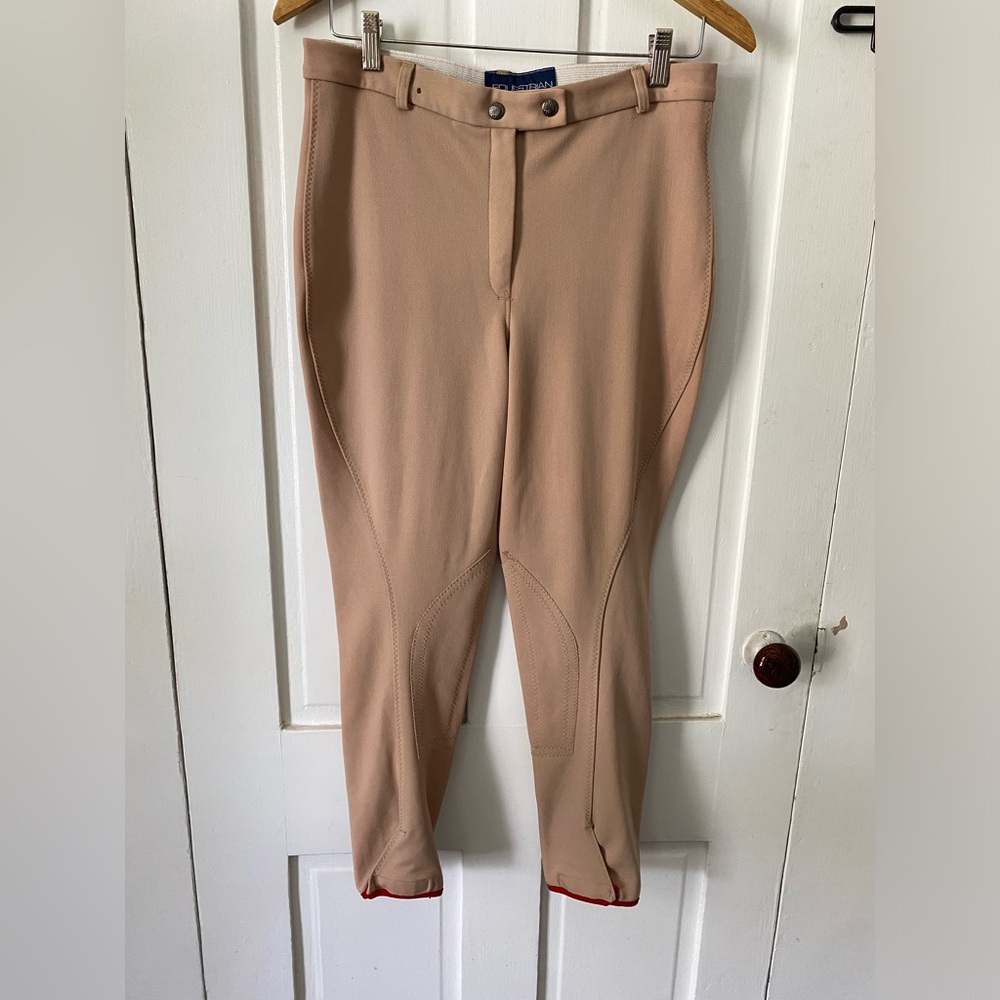 Tan Equestrian Riding Apparel USA Millers 32L